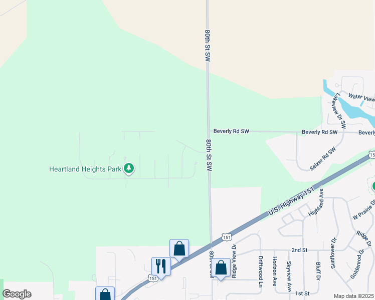 map of restaurants, bars, coffee shops, grocery stores, and more near 1502 Applewood Dr in Fairfax