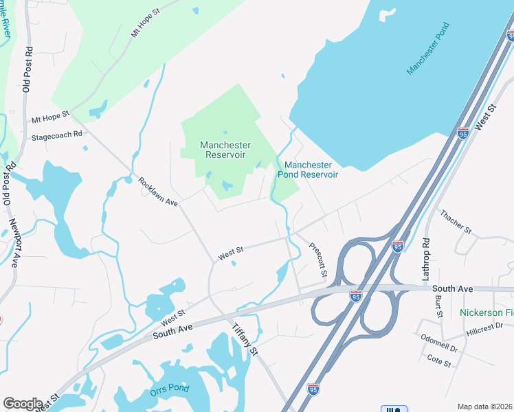 map of restaurants, bars, coffee shops, grocery stores, and more near 10 Wagon Lane in Attleboro