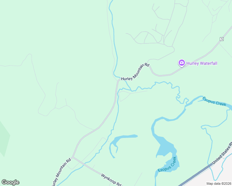 map of restaurants, bars, coffee shops, grocery stores, and more near 1388 Hurley Mountain Road in Hurley