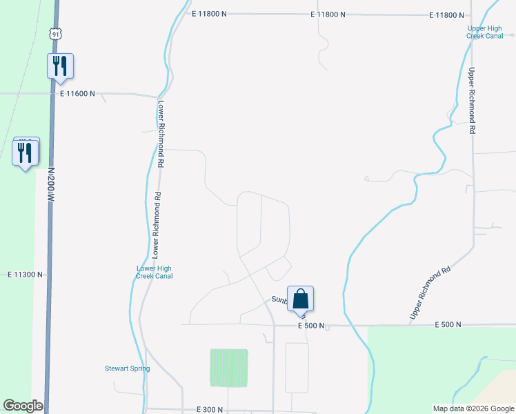 map of restaurants, bars, coffee shops, grocery stores, and more near 687 Cherry Ridge Lane in Richmond