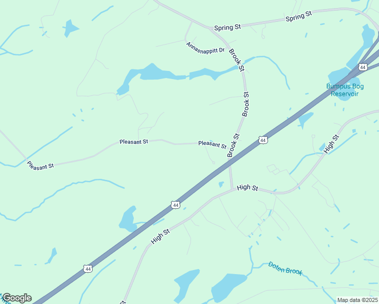 map of restaurants, bars, coffee shops, grocery stores, and more near 18 Pleasant Street in Carver