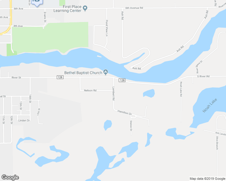 map of restaurants, bars, coffee shops, grocery stores, and more near 17951 Nelson Road in Three Rivers