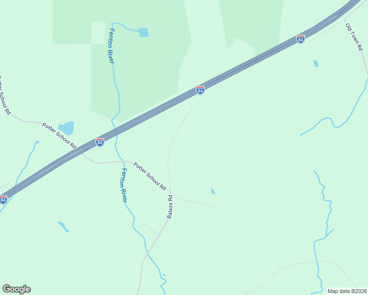 map of restaurants, bars, coffee shops, grocery stores, and more near 148 Balazs Road in Willington