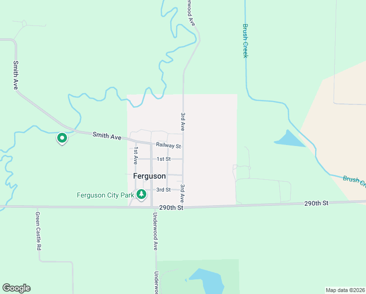 map of restaurants, bars, coffee shops, grocery stores, and more near 100 Railway Street in Ferguson