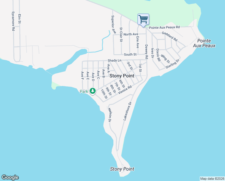 map of restaurants, bars, coffee shops, grocery stores, and more near 4107 8th Street in Monroe County