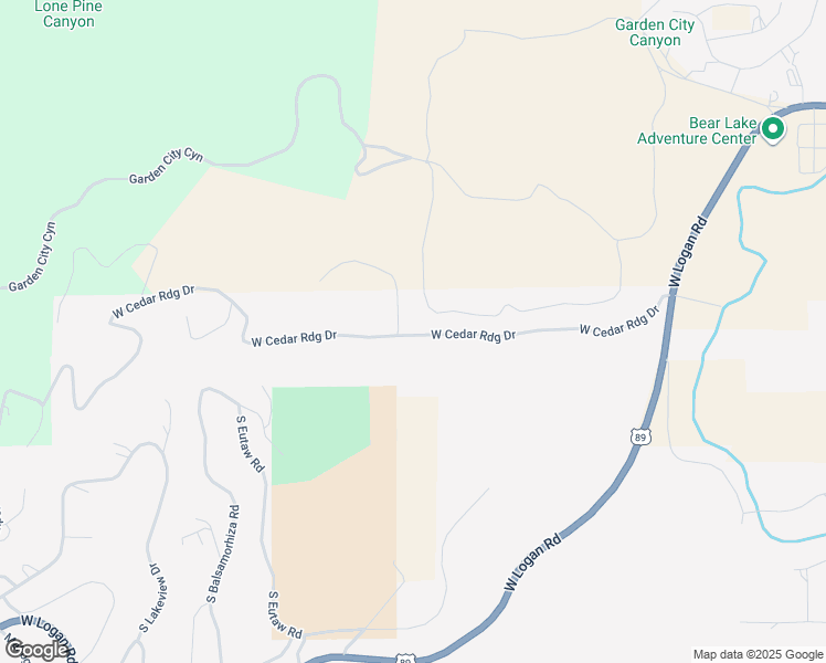 map of restaurants, bars, coffee shops, grocery stores, and more near 1107 West Cedar Ridge Drive in Garden City