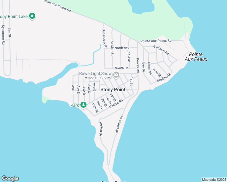 map of restaurants, bars, coffee shops, grocery stores, and more near in Monroe County