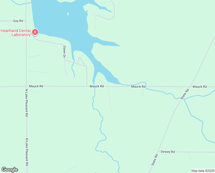 map of restaurants, bars, coffee shops, grocery stores, and more near 4695 Mauck Road in Hillsdale
