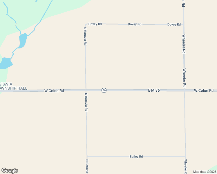 map of restaurants, bars, coffee shops, grocery stores, and more near 282 West Colon Road in Coldwater