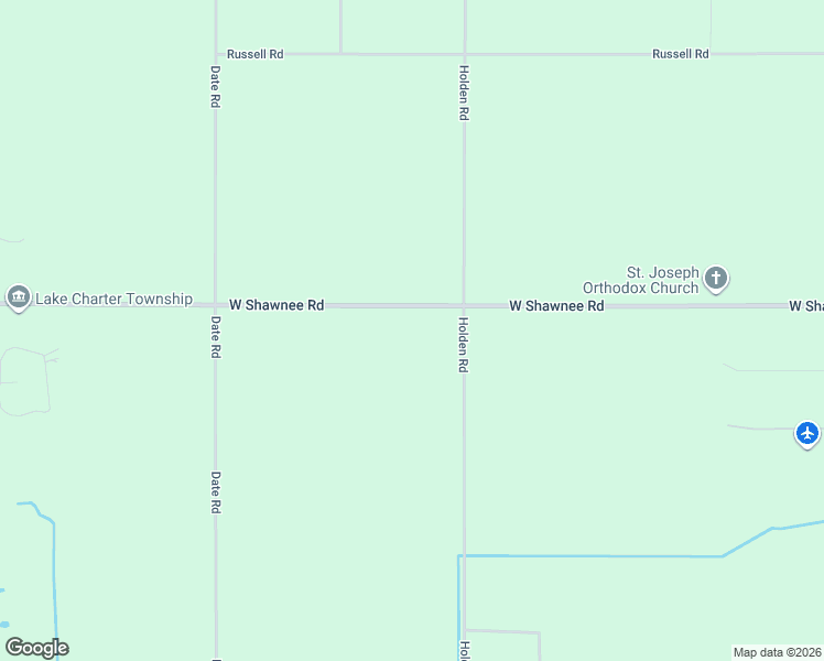 map of restaurants, bars, coffee shops, grocery stores, and more near 9720 Holden Road in Baroda
