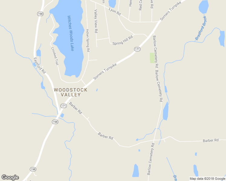 map of restaurants, bars, coffee shops, grocery stores, and more near 1552 Route 171 in Woodstock