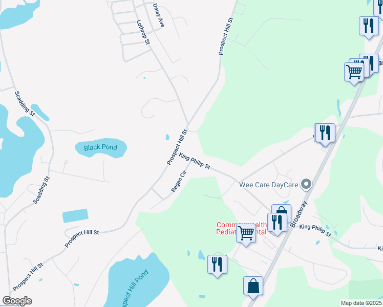 22 King Philip Street, Raynham MA Walk Score