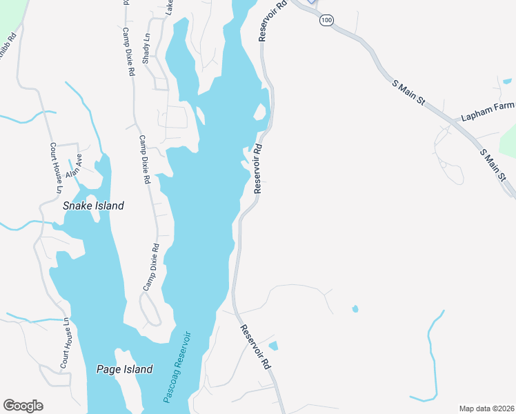 map of restaurants, bars, coffee shops, grocery stores, and more near 420 Reservoir Road in Burrillville