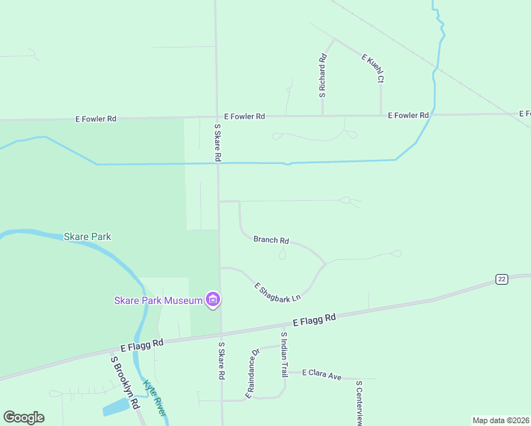 map of restaurants, bars, coffee shops, grocery stores, and more near 10215 East Hickory Ridge Drive in Rochelle