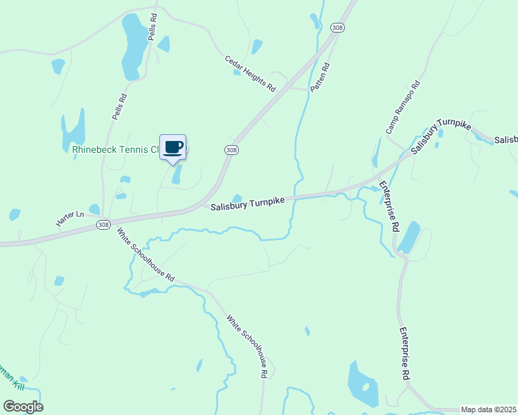 map of restaurants, bars, coffee shops, grocery stores, and more near 50 Salisbury Turnpike in Rhinebeck