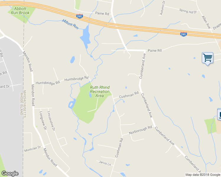 map of restaurants, bars, coffee shops, grocery stores, and more near 200 Huntsbridge Road in North Attleborough