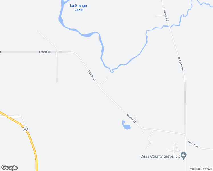 map of restaurants, bars, coffee shops, grocery stores, and more near 23566 Shurte Street in Cassopolis