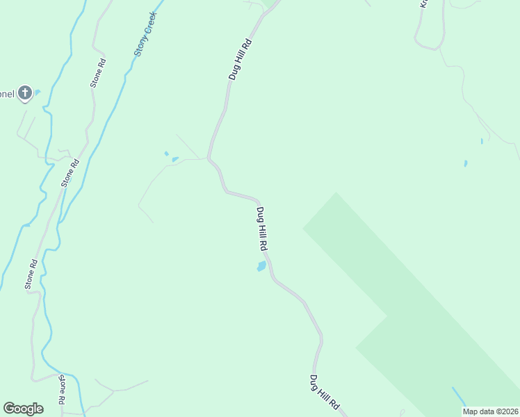 map of restaurants, bars, coffee shops, grocery stores, and more near Dug Hill Road in Hurley