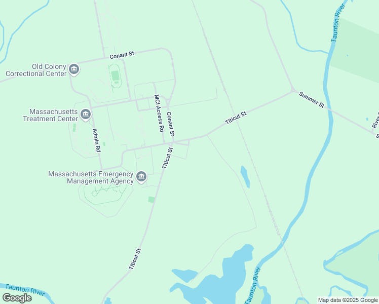 map of restaurants, bars, coffee shops, grocery stores, and more near 51 Alden Square in Bridgewater