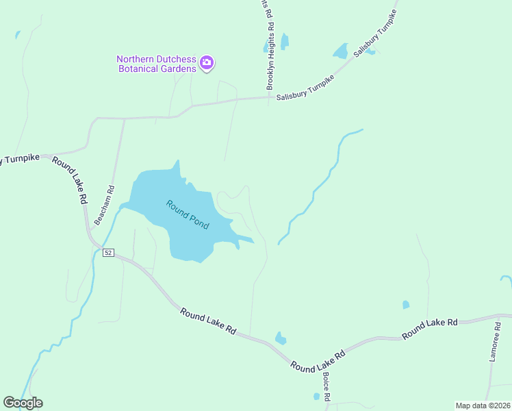map of restaurants, bars, coffee shops, grocery stores, and more near 44 Lakeside Drive in Rhinebeck