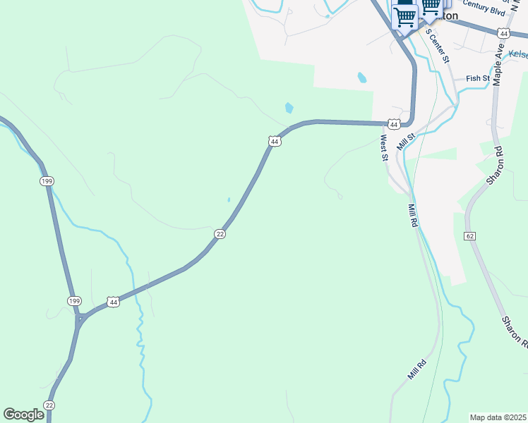 map of restaurants, bars, coffee shops, grocery stores, and more near 5778 New York 22 in Millerton
