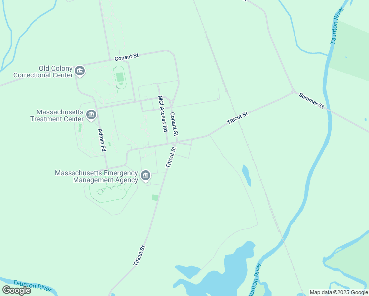 map of restaurants, bars, coffee shops, grocery stores, and more near 51 Alden Square in Bridgewater