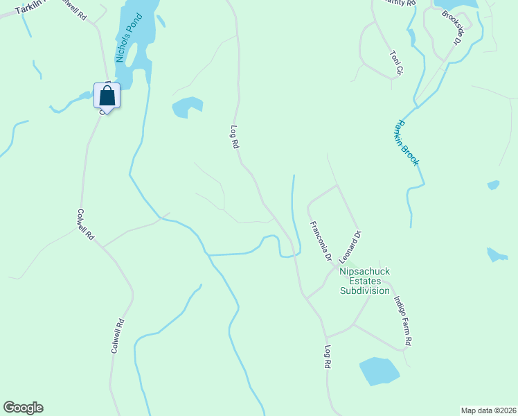 map of restaurants, bars, coffee shops, grocery stores, and more near 445 Log Road in Burrillville
