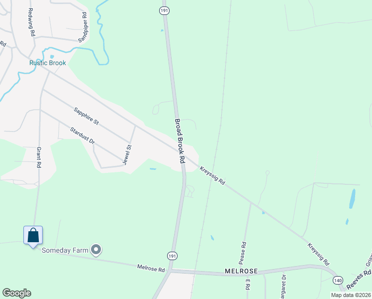 map of restaurants, bars, coffee shops, grocery stores, and more near 305 Broadbrook Road in Enfield