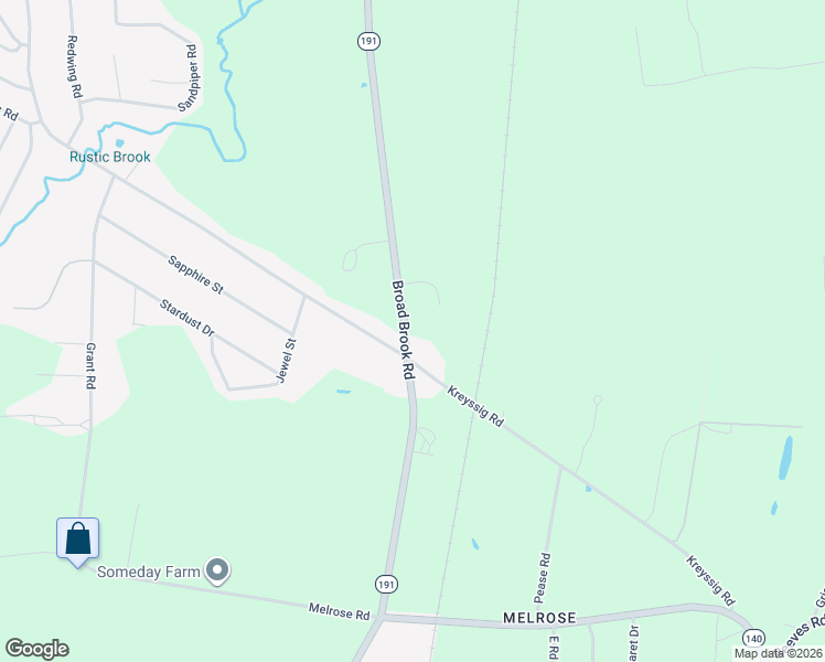 map of restaurants, bars, coffee shops, grocery stores, and more near 305 Broadbrook Road in Enfield