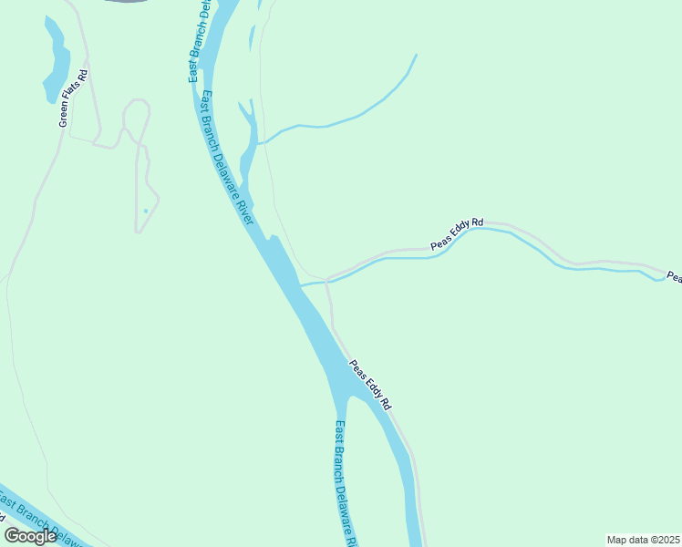 map of restaurants, bars, coffee shops, grocery stores, and more near Peas Eddy Rd in Hancock