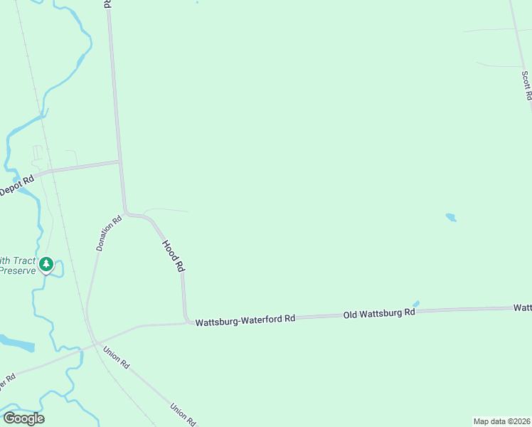 map of restaurants, bars, coffee shops, grocery stores, and more near 12833 Hood Road in Waterford