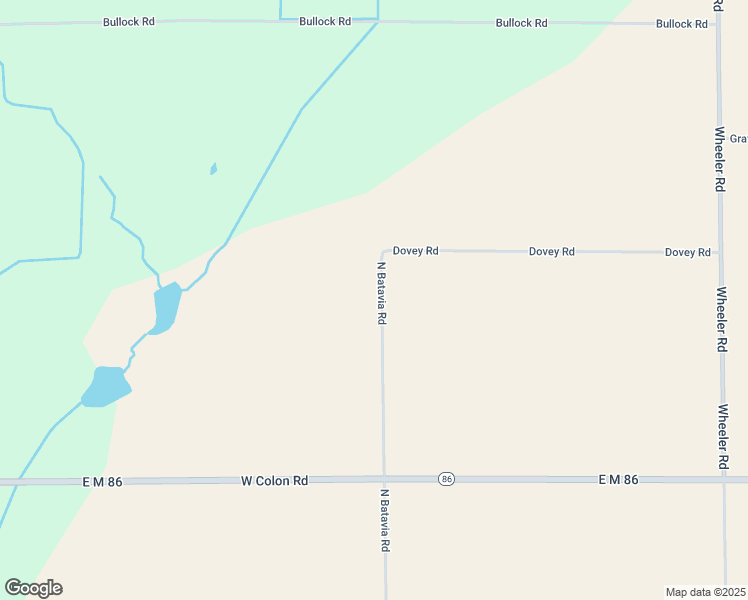 map of restaurants, bars, coffee shops, grocery stores, and more near 440 North Batavia Road in Coldwater