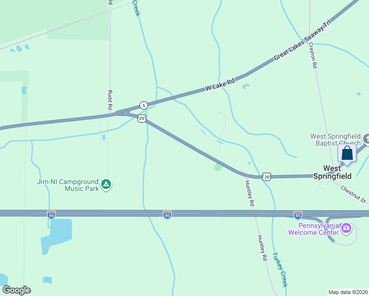 map of restaurants, bars, coffee shops, grocery stores, and more near 14139 West Ridge Road in West Springfield