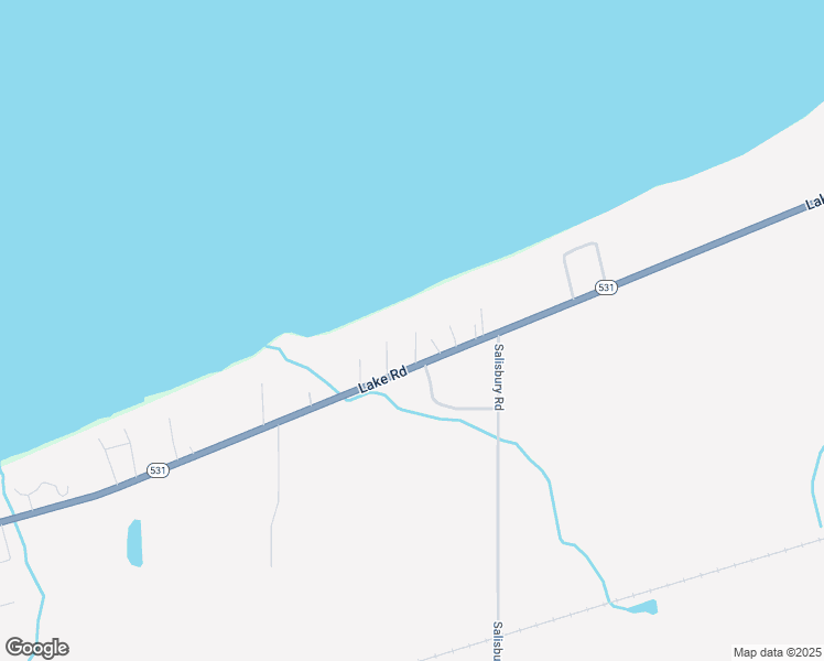 map of restaurants, bars, coffee shops, grocery stores, and more near 1406 Lake Road in Conneaut