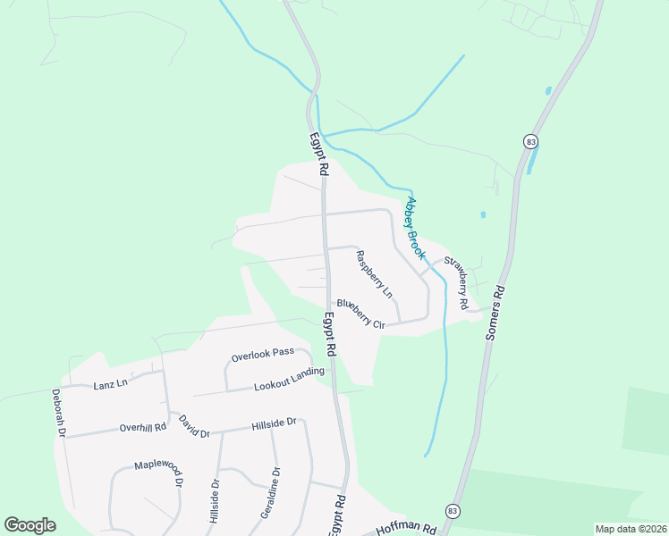 map of restaurants, bars, coffee shops, grocery stores, and more near 45 Egypt Road in Ellington