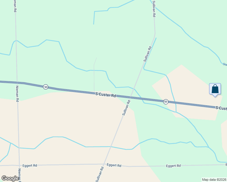 map of restaurants, bars, coffee shops, grocery stores, and more near 11200 South Custer Road in Monroe
