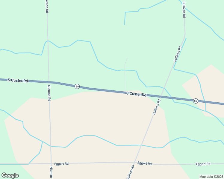 map of restaurants, bars, coffee shops, grocery stores, and more near 11015 South Custer Road in Monroe