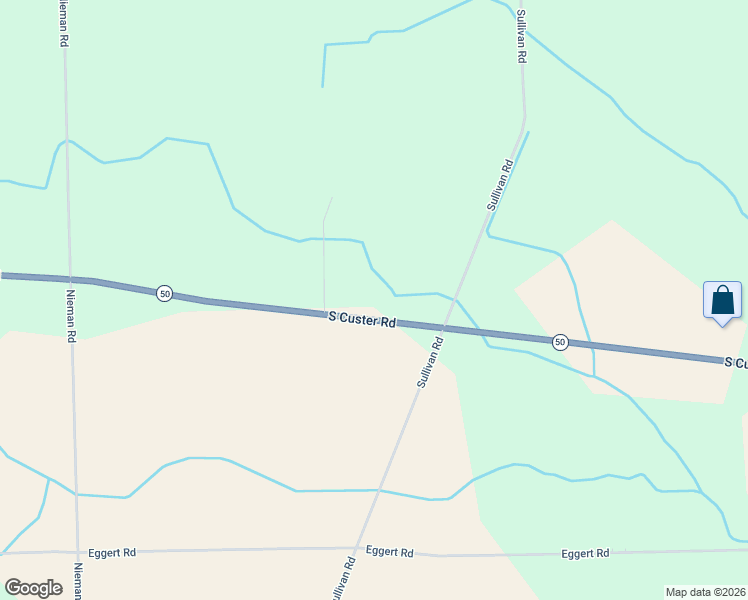 map of restaurants, bars, coffee shops, grocery stores, and more near 11200 South Custer Road in Monroe