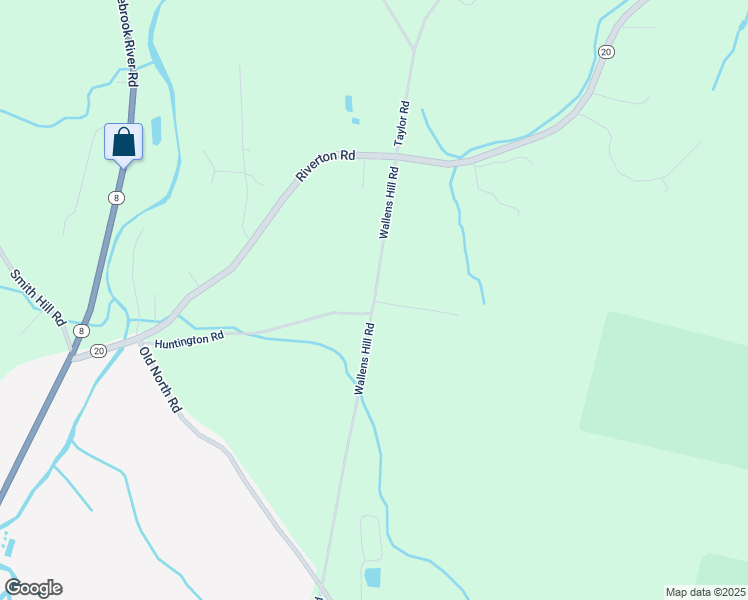 map of restaurants, bars, coffee shops, grocery stores, and more near 291 Wallens Hill Road in Barkhamsted