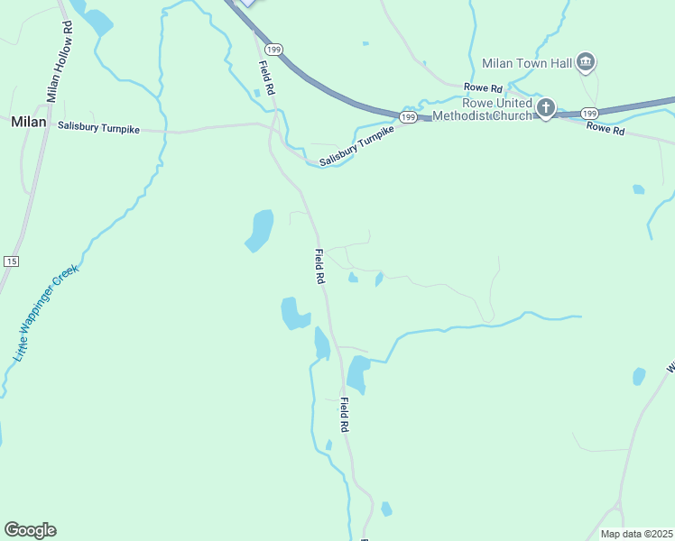 map of restaurants, bars, coffee shops, grocery stores, and more near 516 Field Road in Red Hook