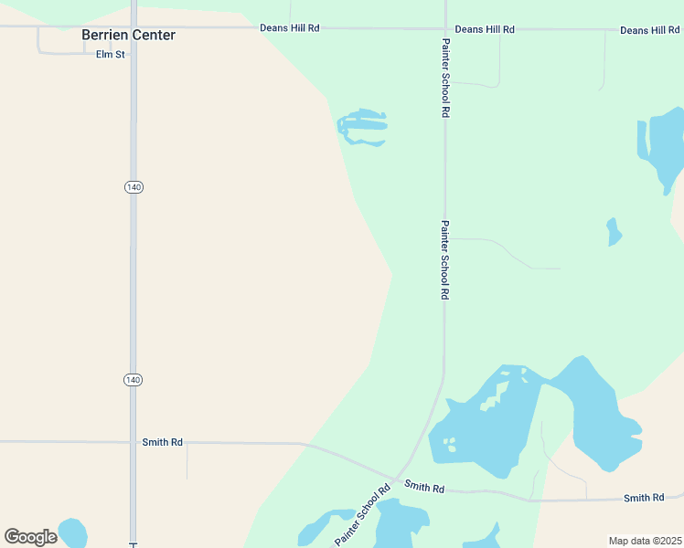 map of restaurants, bars, coffee shops, grocery stores, and more near in Berrien Center