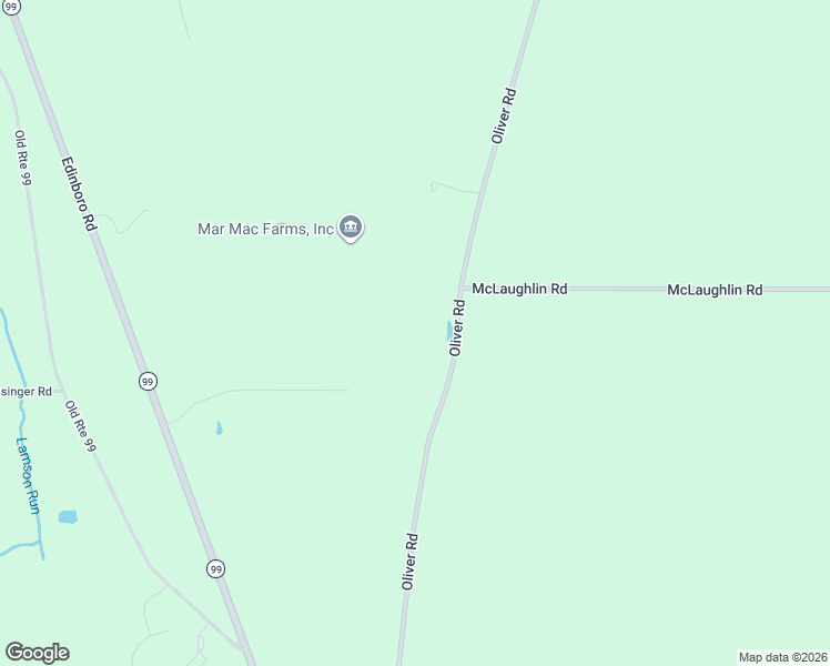 map of restaurants, bars, coffee shops, grocery stores, and more near 10860 Oliver Road in McKean