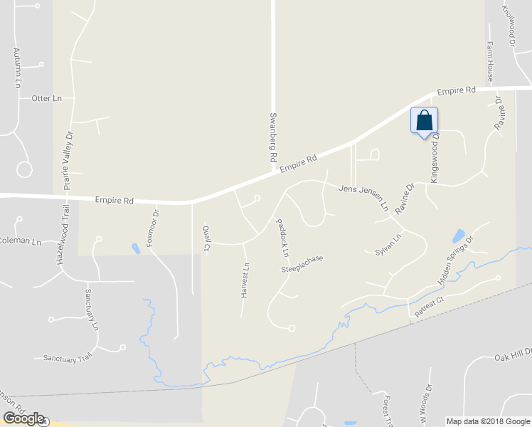 map of restaurants, bars, coffee shops, grocery stores, and more near 5N628 Jens Jensen Lane in St. Charles