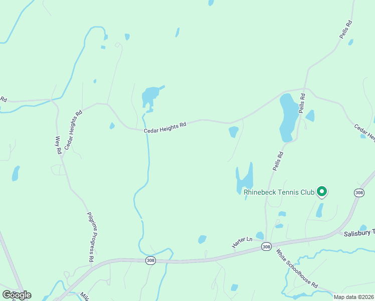 map of restaurants, bars, coffee shops, grocery stores, and more near 150 Cedar Heights Road in Rhinebeck
