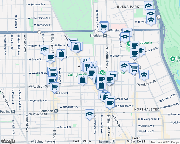 West Waveland Avenue &amp; North Clifton Avenue, Chicago IL - Walk Score