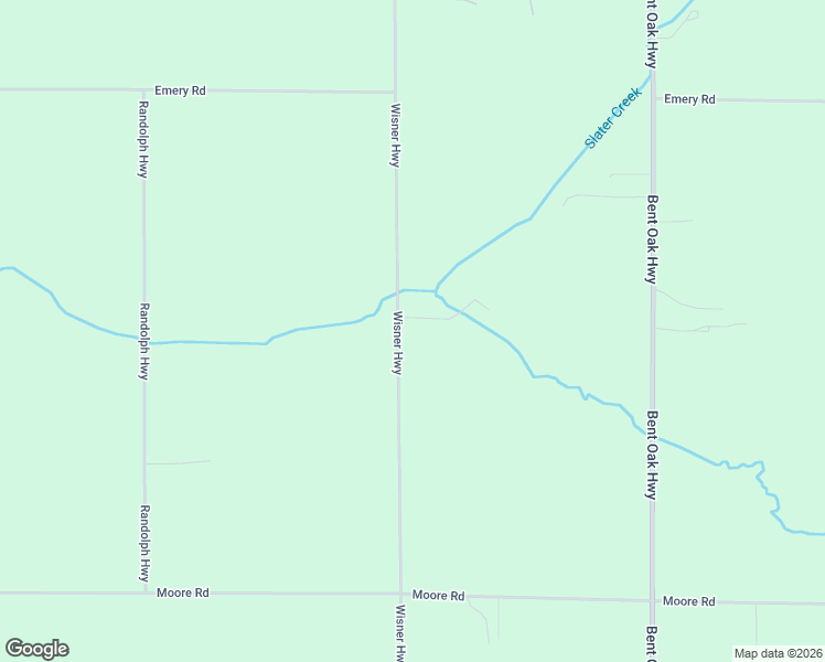 map of restaurants, bars, coffee shops, grocery stores, and more near 4582 Wisner Highway in Adrian