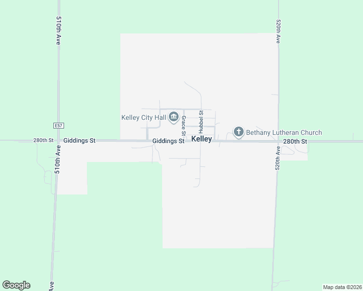 map of restaurants, bars, coffee shops, grocery stores, and more near 1106 Giddings Street in Kelley