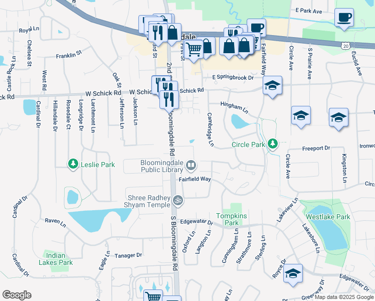 181 South Bloomingdale Road, Bloomingdale IL Walk Score