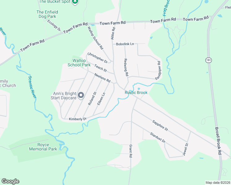 map of restaurants, bars, coffee shops, grocery stores, and more near 272 Abbe Road in Enfield