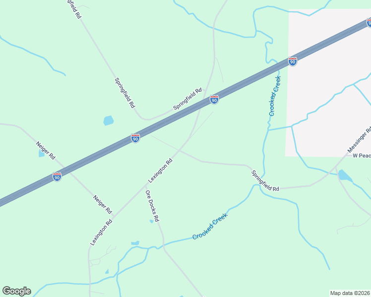 map of restaurants, bars, coffee shops, grocery stores, and more near 8101-8199 Lexington Rd in Girard